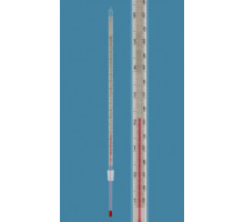 Термометр Amarell на шлифе NS 14,5/23, -10...+150/1°C, глубина погружения 67 мм (Артикул D262330-FL)