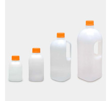 Бутыль ISOLAB 1000 мл, для жидкостей, GL45, с винтовой крышкой, PE (Артикул 061.41.901)