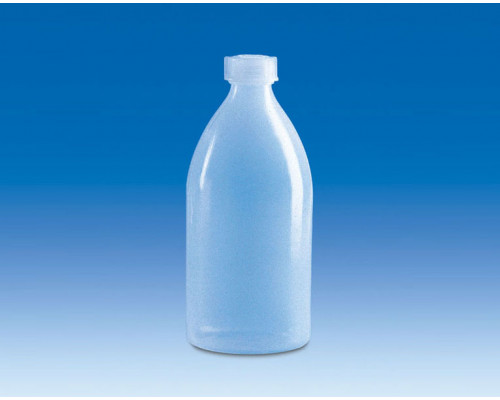 Бутыль VITLAB узкогорлая с винтовой крышкой PE-LD объем 100 мл, PE-LD (Артикул 138493)