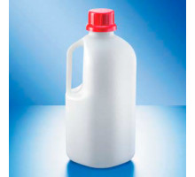 Бутыль Kautex узкогорлая "SafeGrip" 2500 мл, HDPE, Ø 45 мм, естественный цвет, без крышки, с удлиненной ручкой, с допуском ООН (Артикул 2000085405)