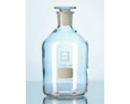 Бутыль DURAN Group 100 мл, NS14/15 узкогорлая, с пробкой, бесцветное стекло (Артикул 211652407 )