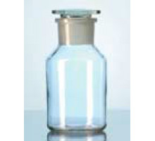 Бутыль DURAN Group 50 мл, NS24/20, широкогорлая, с пробкой, бесцветное силикатное стекло (Артикул 231851708)