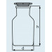 Бутыль DURAN Group 50 мл, NS24/20, широкогорлая, с пробкой, бесцветное силикатное стекло (Артикул 231851708)