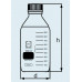 Бутыль DURAN Group 2000 мл, GL45, без крышки и сливного кольца, с защитным покрытием (PU), бесцветное стекло (Артикул 218056303 )