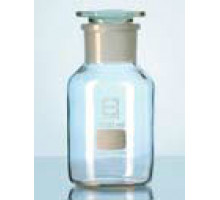 Бутыль DURAN Group 250 мл, NS34/35, широкогорлая, с пробкой, бесцветное стекло (Артикул 211853605)