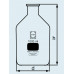 Бутыль DURAN Group 100 мл, NS14/15 узкогорлая, без пробки, бесцветное стекло (Артикул 211642406)