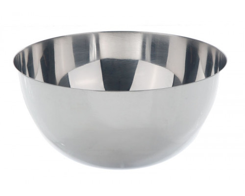 Чаша Bochem круглодонная, размеры 60x120 мм, объем 450 мл, нержавеющя сталь (Артикул 8785)