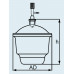 Эксикатор DURAN Group 0,7 л, 100x174 мм, вакуумный, с крышкой с краном, стекло (Артикул 247824604)