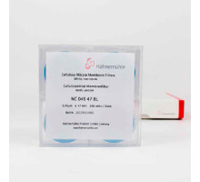 Мембранные фильтры Hahnemühle из нитроцеллюлозы, 0,8 мкм, Ø 50 мм, нестерильные, белые (Артикул NC08050BL)