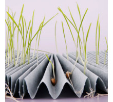 Гофрированные полосы бумаги Hahnemühle 3236, серые, 110 мм x 2 м, 50 двойных складок, высота 20 мм, для испытания семян на всхожесть, 1008 шт/упак (Артикул 323611200)