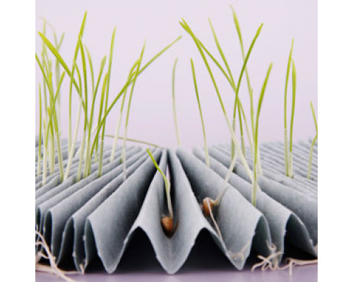 Гофрированные полосы бумаги Hahnemühle 3236, серые, 110 мм x 2 м, 50 двойных складок, высота 20 мм, для испытания семян на всхожесть, 1008 шт/упак (Артикул 323611200)