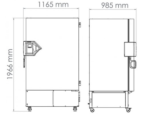 Морозильная камера Binder UF V 700, 700 л, от -40 °C до -90 °C (Артикул 9020-0348)