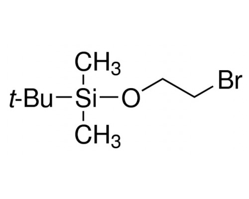 (2-бромэтокси)-трет-бутилдиметилсилан, 98+%, стаб., Acros Organics, 1г