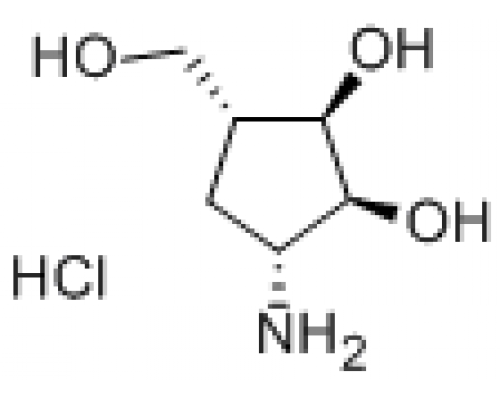 (1R,2S,3R,4R)-2,3-дигидрокси-4-(гидроксиметил)-1-аминоциклопентан гидрохлорид, 95%, 98% ee, Acros Organics, 1г