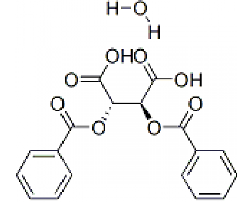 (+) - Дибензоил-D-винной кислоты моногидрат, 99%, Alfa Aesar, 100 г