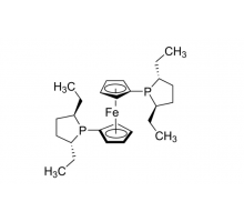 (+) -1,1 '-Бис [(2R, 5R) -2,5-диэтил-1-фосфоланил] ферроцена, 97 +%, Alfa Aesar, 1 г
