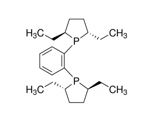 (+) -1,2-Бис [(2S, 5S) -2,5-диэтил-1-фосфоланил] бензол, 97 +%, Alfa Aesar, 1 г