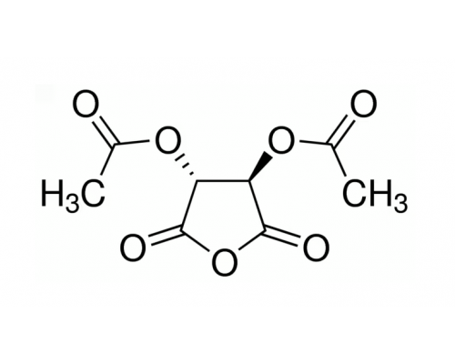(+)-диацетил-L-винная ангидрид, 97%, Acros Organics, 25г
