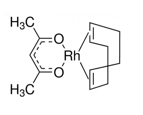 (1,5-циклооктадиен) родий (I) 2,4-пентандионат, Alfa Aesar, 1г