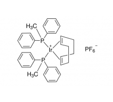 (1,5-циклооктадиен)бис(метилдифенилфосфин)иридий(I) гексафторфосфат, 97%, Acros Organics, 250мг