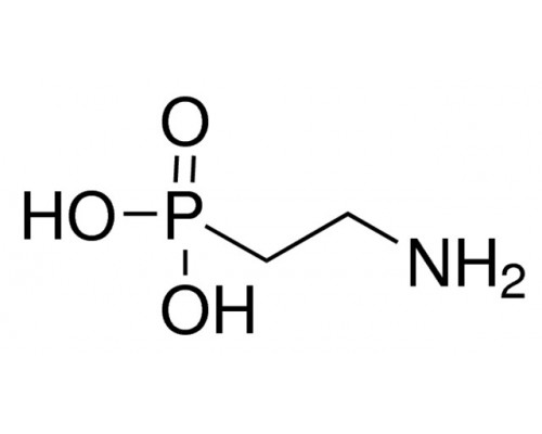 (2-аминоэтил)фосфоновая кислота, 99%, Acros Organics, 250мг
