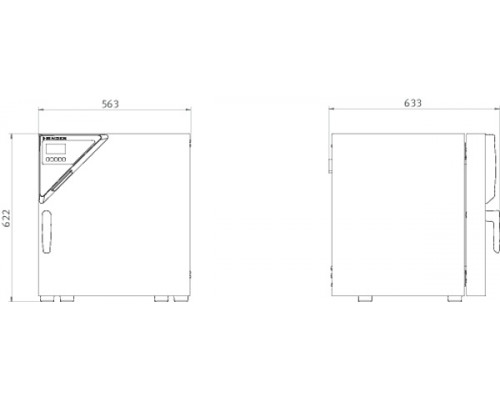 Инкубатор Binder BD 53, 57 л, Avantgarde.Line, с естественной конвекцией (Артикул 9010-0350)