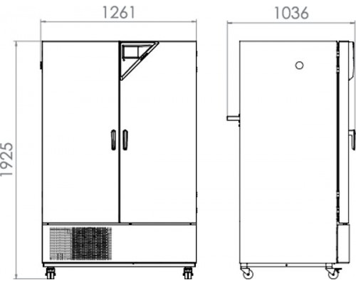 Климатическая камера Binder KBF LQC 720, 700 л, с дополнительной функцией фотометрии (Артикул 9020-0334)