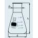 Колба Эрленмейера DURAN Group 100 мл, широкогорлая, с градуировкой, стекло (Артикул 212262401)