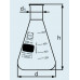 Колба Эрленмейера DURAN Group 150 мл, узкоголая, с градуировкой, стекло (Артикул 219902702)