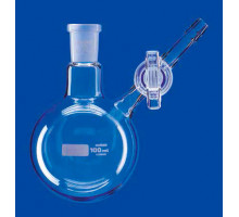 Колба круглодонная для азота Lenz 50 мл, NS14/23, стеклянный кран, стекло (Артикул 3360128)