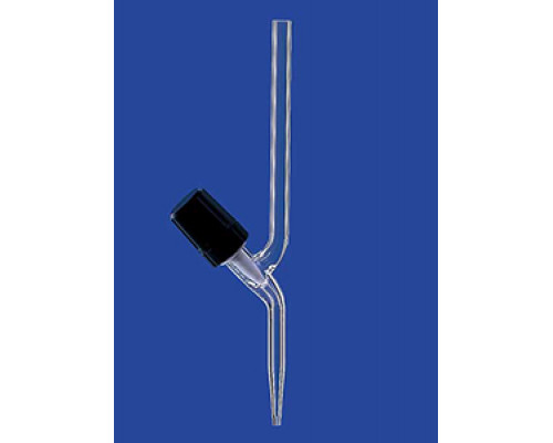 Кран для бюретки Lenz прямой, игольчатый клапан, PTFE (Артикул 2700902)