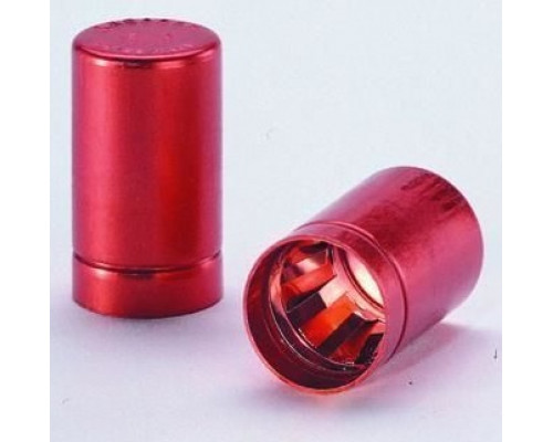 Колпачки алюминиевые schuett-biotec LABOCAP без ручки, 28-30 мм, красные, 100 шт/упак (Артикул 3.624 933)
