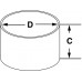 Чаша Bochem для выпаривания диаметр 60 мм, высота 16 мм, объем 45 мл, никель 99,5% (Артикул 8041)