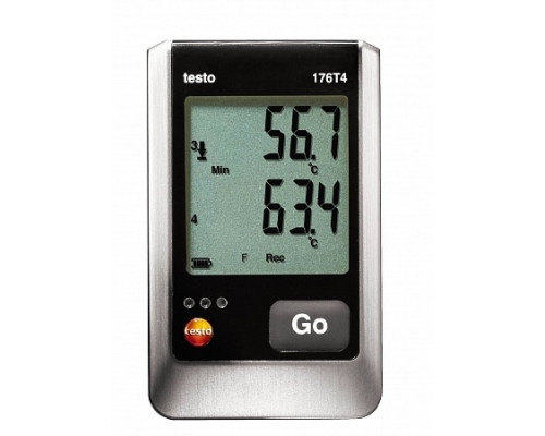 Testo 176 T4, 4-х канальный логгер данных температуры