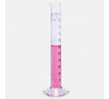 Цилиндр мерный ISOLAB 50 мл, класс A, стеклянное основание, стекло (Артикул 015.01.050)