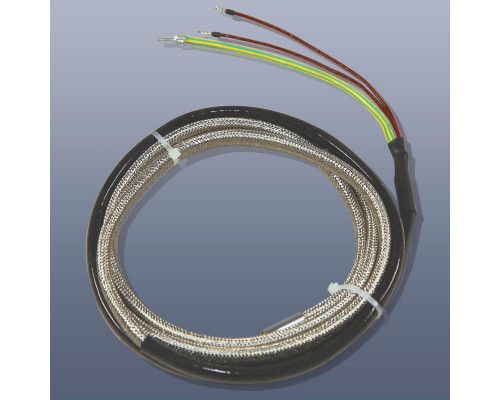 Нагревательная лента SAF (Kletti) KM-HT-G, изоляция из стекловолокна, медно-никелевая оплетка, макс. температура 450°C, 3 м (Артикул 12000030)