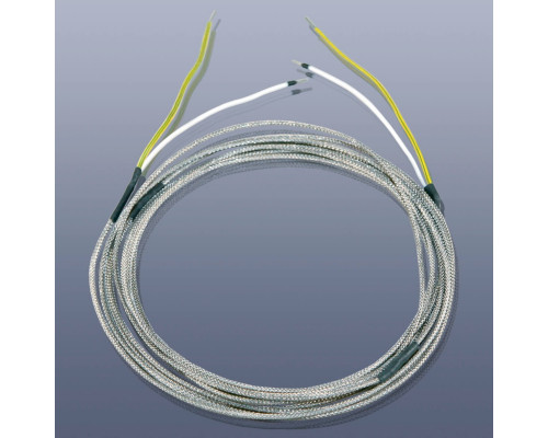 Нагревательный кабель SAF (Kletti) KM-HC-GS, изоляция из стекловолокна, медно-никелевая оплетка, макс. температура 450°C, 5 м (Артикул 12031050)