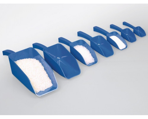 Пробоотборный совок Bürkle СтериПласт, синий, стерильный, объем 100 мл, 10 шт/упак (Артикул 5378-3005)