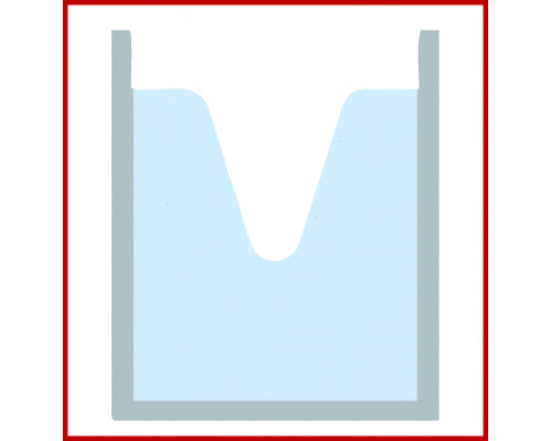 Магнитный перемешивающий элемент Bohlender цилиндрический с пояском, 50x8 мм, синий, PTFE (Артикул C 368-40)
