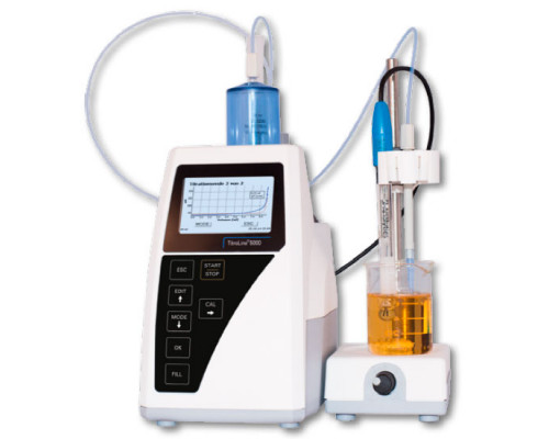 Титратор автоматический SI Analytics TitroLine 5000, TL 5000/20 M2, 20 мл, с магнитной мешалкой и pH-электродом (Артикул 285225780)