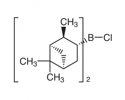 (+)-диизопинокамфеилхлорборан, 1.8M р-р в гексане, AcroSeал®, Acros Organics, 800мл
