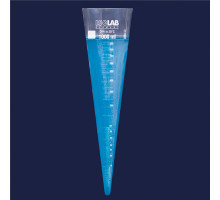 Седиментационный конус ISOLAB без крана, 1000 мл, стекло (Артикул 043.20.001)