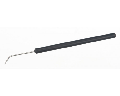 Игла микробиологическая Bochem, изогнутая, длина 140 мм, пластиковая ручка, нержавеющая сталь (Артикул 12011)
