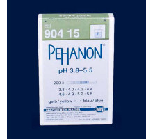 Индикаторные полоски ISOLAB, Pehanon, pH 3,8 - 5,5 (Артикул 101.14.003)