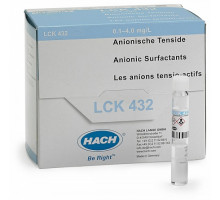 LCK 432 кюветный тест для определения АПАВ, 0,1 – 4,0 мг/л, 25 тестов