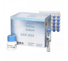 LCK 653 кюветный тест для определения сульфидов 0,1-2,0 мг/л S2-, 25 тестов