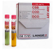 LCI 400 кюветный тест для определения ХПК – ISO 15705, 0-1000 мг/л O₂, 24 теста