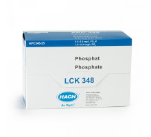 LCK 348 кюветный тест для определения фосфатов (орто/общих) 0,5-5,0 мг/л PO₄-P, 25 тестов