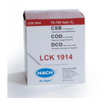 LCK 1914 кюветный тест для определения ХПК (соленая вода), 70 – 700 мг/л O₂, 25 тестов