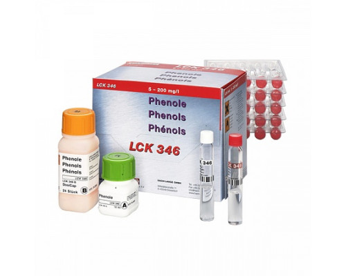 LCK 346 кюветный тест для определения фенолов 5-150 мг/л, 24 теста
